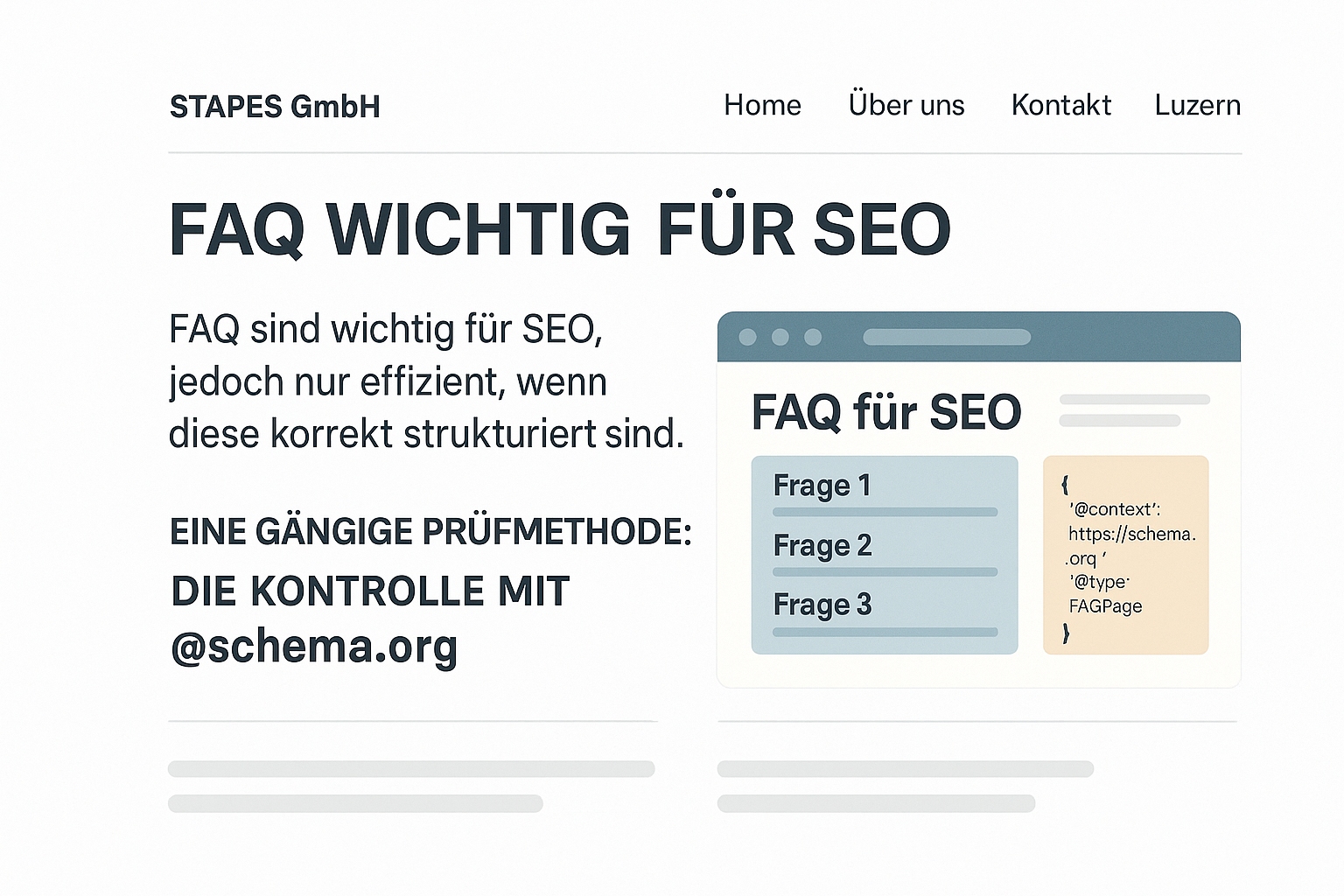 FAQ strukturieren für SEO mit schema.org